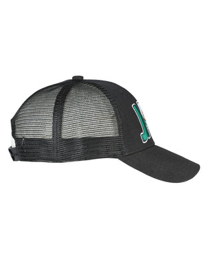 Jalisco Black Embroidered Polyester Snap Back Cap 'El General' 44782 - BELLEZA'S - Jalisco Black Embroidered Polyester Snap Back Cap 'El General' 44782 - Caps - 04478201