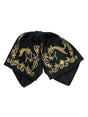 Kids Mexican Charro Bow Tie 100% Polyester Black/Gold 600148 - BELLEZA'S - Kids Mexican Charro Bow Tie 100% Polyester Black/Gold 600148 - NIÑO - 60014801