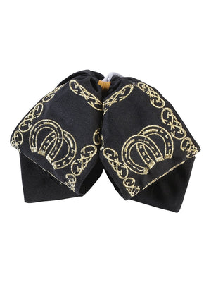 Kids Mexican Charro Bow Tie 100% Polyester Black/Gold 601763 - BELLEZA'S - Kids Mexican Charro Bow Tie 100% Polyester Black/Gold 601763 - NIÑO - 60176301