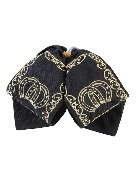 Kids Mexican Charro Bow Tie 100% Polyester Black/Gold 601763 - BELLEZA'S - Kids Mexican Charro Bow Tie 100% Polyester Black/Gold 601763 - NIÑO - 60176301