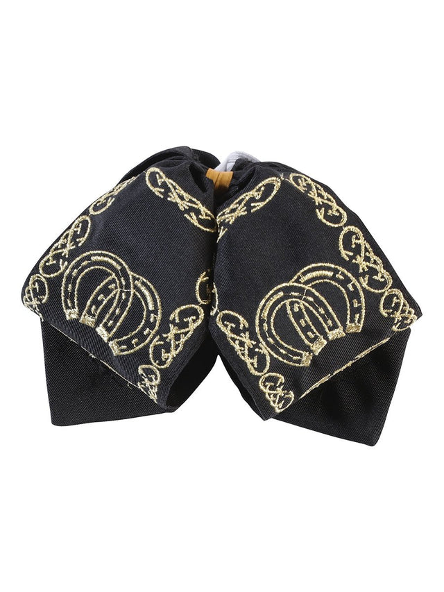 Kids Mexican Charro Bow Tie 100% Polyester Black/Gold 601763 - BELLEZA'S - Kids Mexican Charro Bow Tie 100% Polyester Black/Gold 601763 - NIÑO - 60176301
