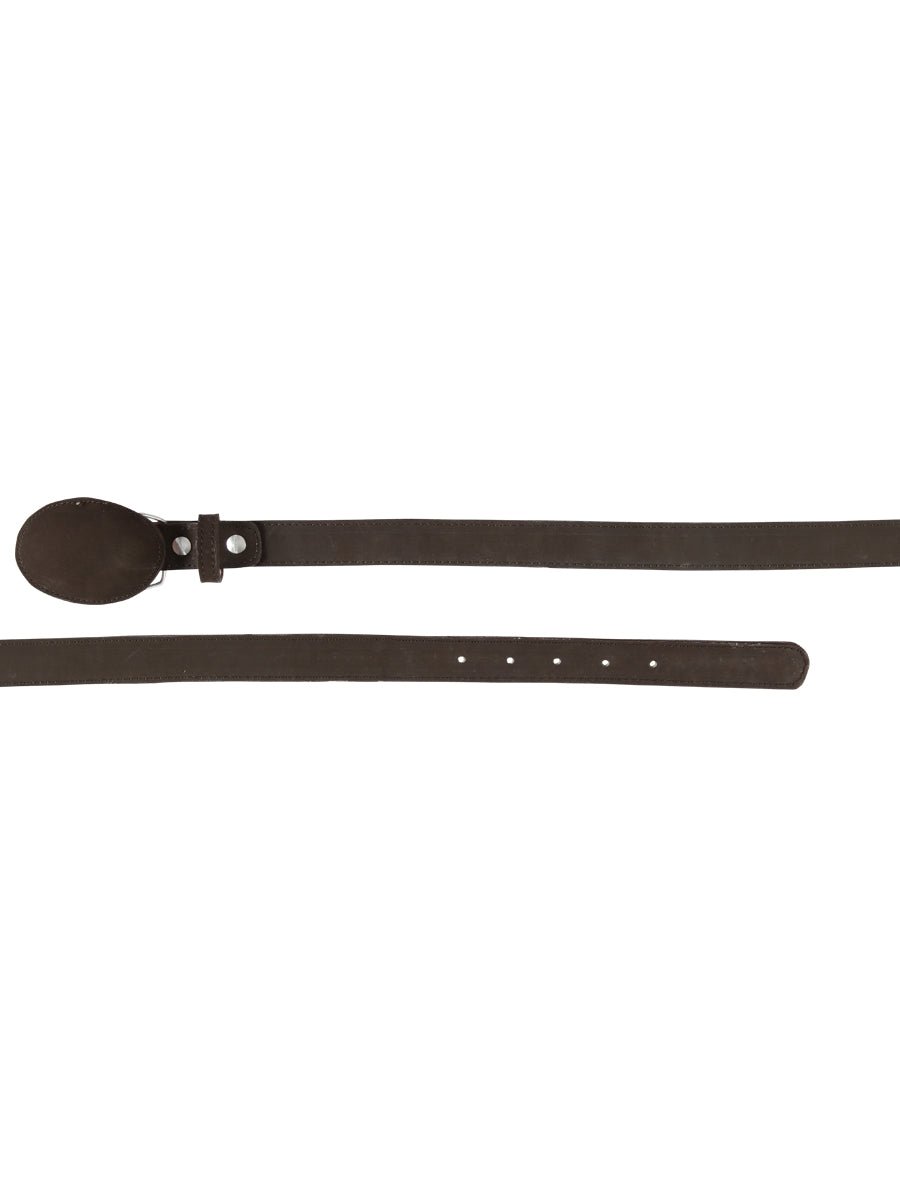 Kids Western Belt - El General Nobuck Choco 45445 - BELLEZA'S - Kids Western Belt - El General Nobuck Choco 45445 - NIÑO - 04544501