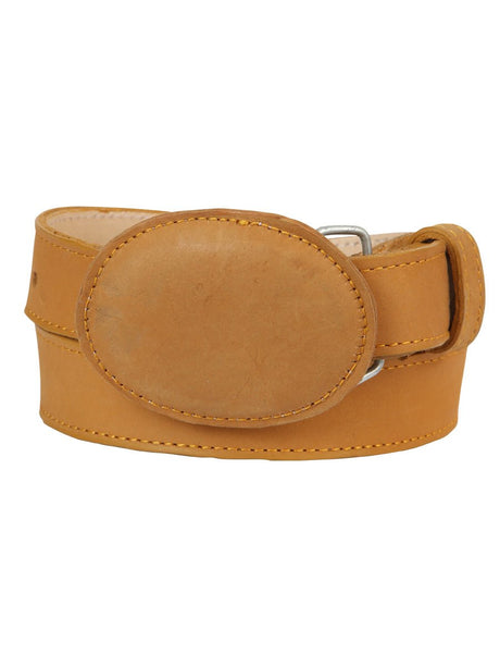 Kids Western Belt - El General Nobuck Honey 45444 - BELLEZA'S - Kids Western Belt - El General Nobuck Honey 45444 - NIÑO - 04544401