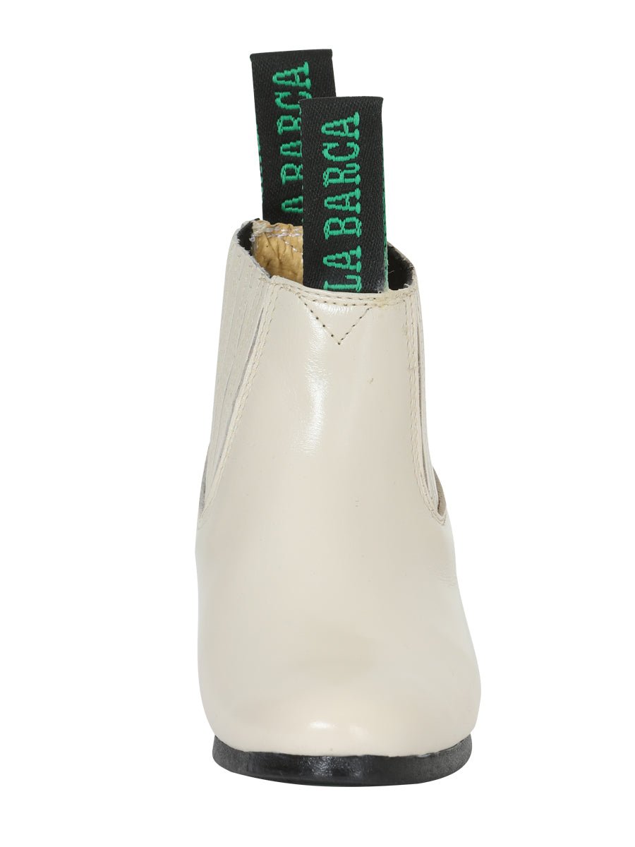La Barca Leather Ankle Boot - Bone 216 - BELLEZA'S - La Barca Leather Ankle Boot - Bone 216 - NIÑO - 00021601