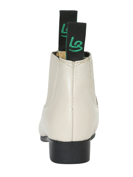 La Barca Leather Ankle Boot - Bone 216 - BELLEZA'S - La Barca Leather Ankle Boot - Bone 216 - NIÑO - 00021601