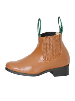 La Barca Leather Ankle Boot - Honey 33333 - BELLEZA'S - La Barca Leather Ankle Boot - Honey 33333 - NIÑO - 03333301