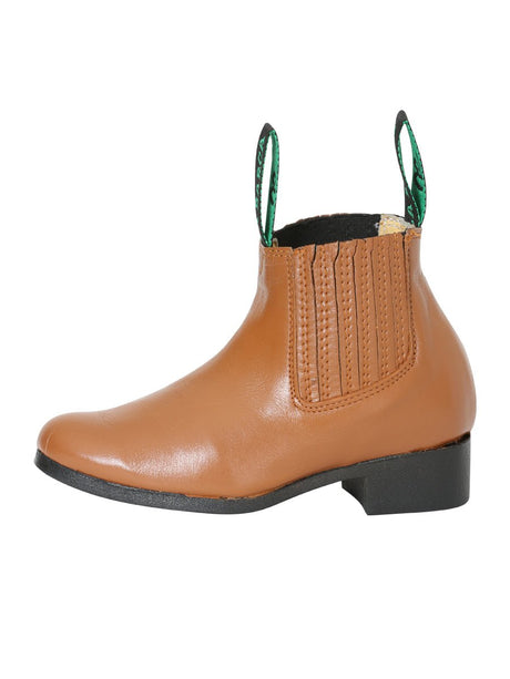La Barca Leather Ankle Boot - Honey 33333 - BELLEZA'S - La Barca Leather Ankle Boot - Honey 33333 - NIÑO - 03333301