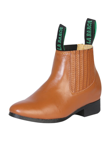 La Barca Leather Ankle Boot - Honey 33333 - BELLEZA'S - La Barca Leather Ankle Boot - Honey 33333 - NIÑO - 03333301