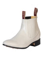 La Barca - Traditional Charro Boot - Leather Bone 208 - BELLEZA'S - La Barca - Traditional Charro Boot - Leather Bone 208 - CABALLERO - 00020801