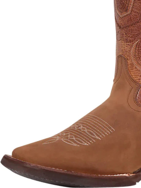Men's Bovine Leather Classic Western Cowboy Boots 'El General' 43011 - BELLEZA'S - Men's Bovine Leather Classic Western Cowboy Boots 'El General' 43011 - Men's Boot - 04301101