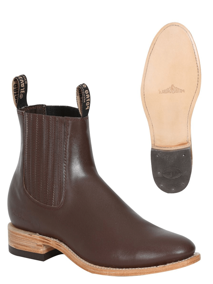 Men's Bovino Oscaria Leather Cowboy Boots 'Potro Salvaje' 123793 - BELLEZA'S - Men's Bovino Oscaria Leather Cowboy Boots 'Potro Salvaje' 123793 - Men's Ankle Boots - 123793 8.5