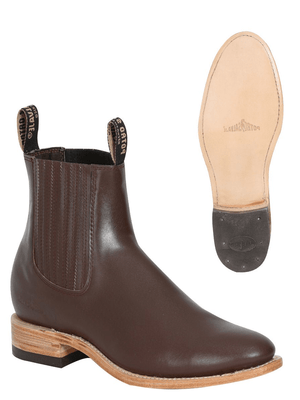 Men's Bovino Oscaria Leather Cowboy Boots 'Potro Salvaje' 123793 - BELLEZA'S - Men's Bovino Oscaria Leather Cowboy Boots 'Potro Salvaje' 123793 - Men's Ankle Boots - 123793 8.5