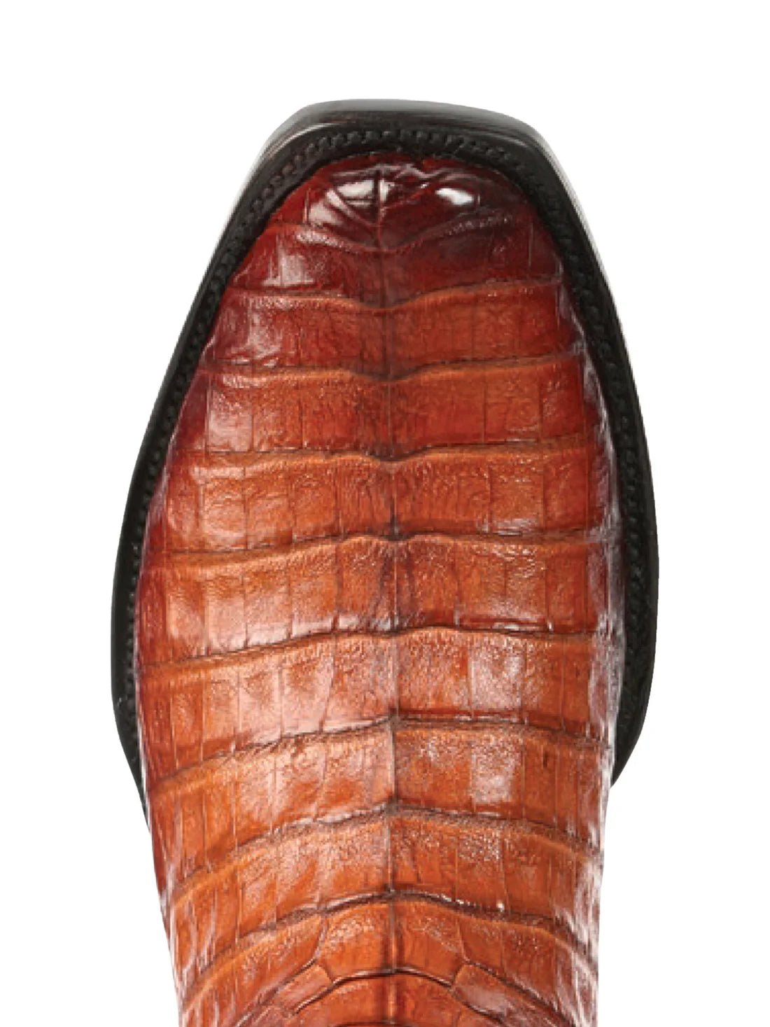 Men's Caiman Belly Original Exotic Cowboy Boots 'El General' Cognac 45520 - BELLEZA'S - Men's Caiman Belly Original Exotic Cowboy Boots 'El General' Cognac 45520 - Men's Boot - 04552001