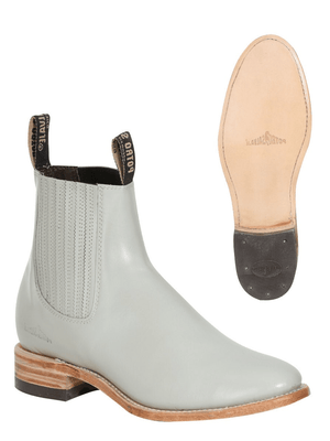 Men's Classic Patent Leather Charro Ankle Boots 'Potro Salvaje' 123792 - BELLEZA'S - Men's Classic Patent Leather Charro Ankle Boots 'Potro Salvaje' 123792 - Men's Ankle Boots - 123792 8.5