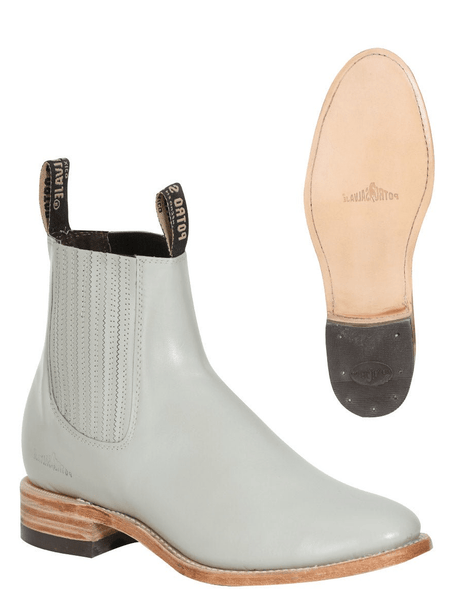 Men's Classic Patent Leather Charro Ankle Boots 'Potro Salvaje' 123792 - BELLEZA'S - Men's Classic Patent Leather Charro Ankle Boots 'Potro Salvaje' 123792 - Men's Ankle Boots - 123792 8.5
