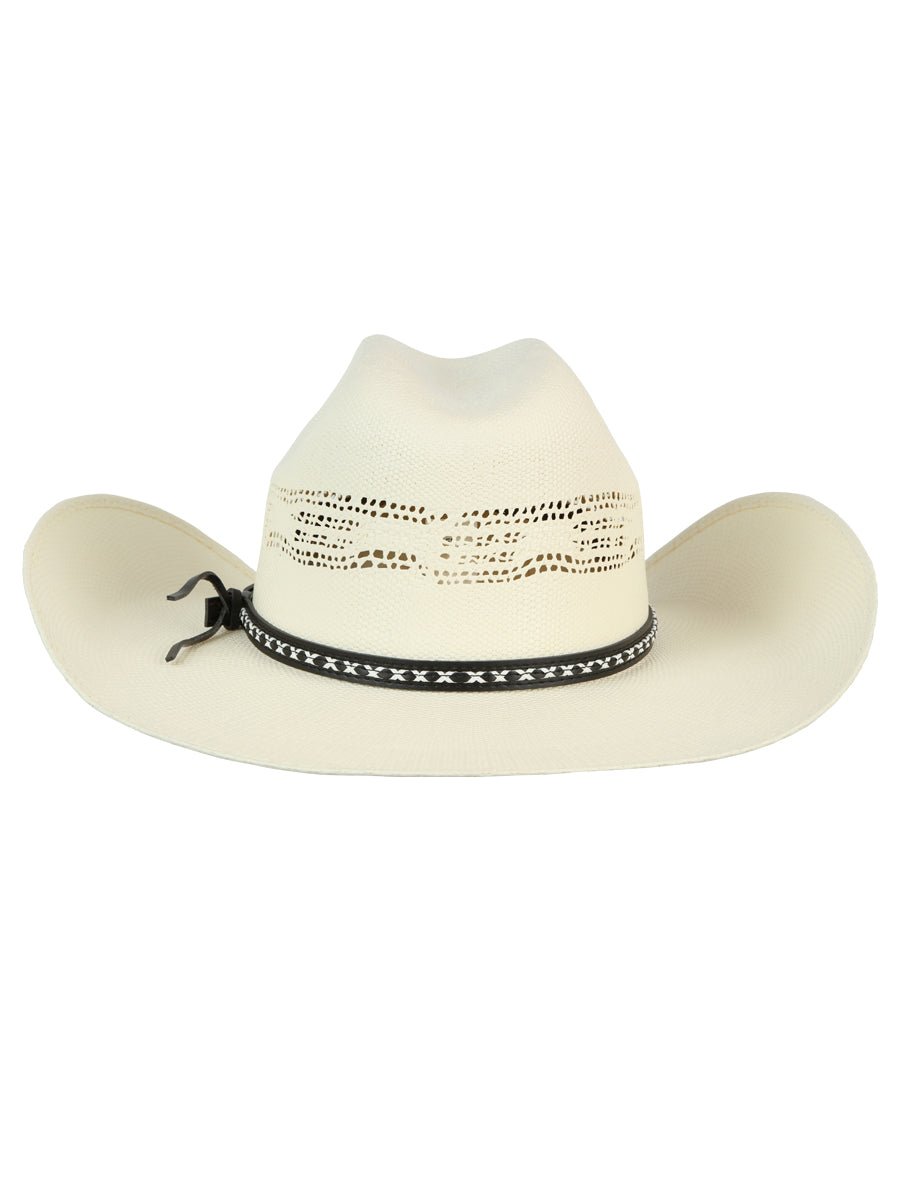 Men's El General 20X Palm Straw Western Hat - Bangora Toro 45763 - BELLEZA'S - Men's El General 20X Palm Straw Western Hat - Bangora Toro 45763 - CABALLERO - 04576301