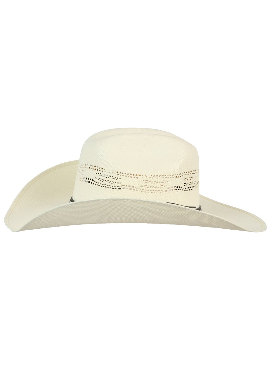 Men's El General 20X Palm Straw Western Hat - Bangora Toro 45763 - BELLEZA'S - Men's El General 20X Palm Straw Western Hat - Bangora Toro 45763 - CABALLERO - 04576301