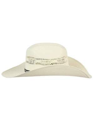 Men's El General 20X Palm Straw Western Hat - Bangora Toro 45763 - BELLEZA'S - Men's El General 20X Palm Straw Western Hat - Bangora Toro 45763 - CABALLERO - 04576301