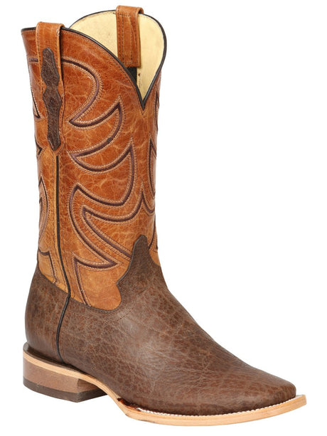 Men’s El General Rodeo Boot Elephant Print Brown 45767 - BELLEZA'S - Men’s El General Rodeo Boot Elephant Print Brown 45767 - CABALLERO - 04576701