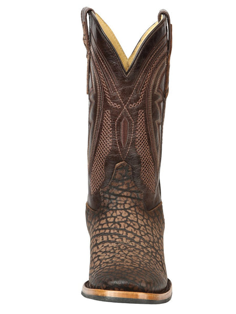 Men’s El General Rodeo Boot - Imitation Bull Neck Sand 45667 - BELLEZA'S - Men’s El General Rodeo Boot - Imitation Bull Neck Sand 45667 - CABALLERO - 04566701