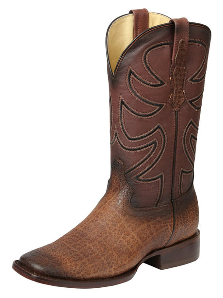 Men’s El General Rodeo Boots - Tobacco Elephant Print 45665 - BELLEZA'S - Men’s El General Rodeo Boots - Tobacco Elephant Print 45665 - CABALLERO - 04566501