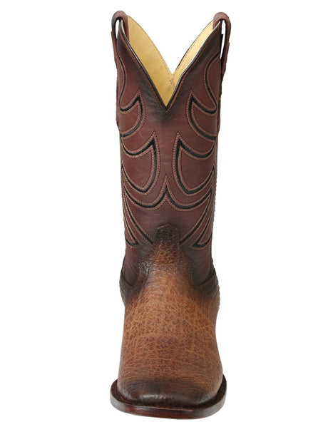 Men’s El General Rodeo Boots - Tobacco Elephant Print 45665 - BELLEZA'S - Men’s El General Rodeo Boots - Tobacco Elephant Print 45665 - CABALLERO - 04566501