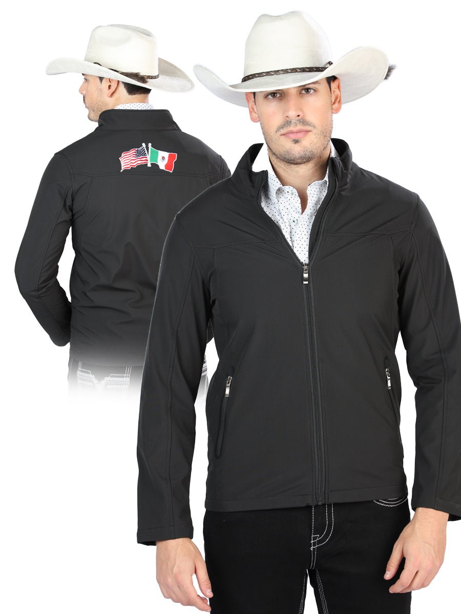 Mens El General Suede Jacket Black 127083 - BELLEZA'S - Mens El General Suede Jacket Black 127083 - CABALLERO - 12708301