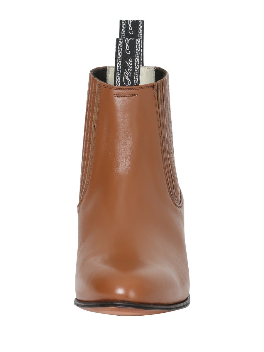Men's Genuine Leather Classic Charro Boots 'El Canelo' Atlas Maple 227 - BELLEZA'S - Men's Genuine Leather Classic Charro Boots 'El Canelo' Atlas Maple 227 - Men's Ankle Boots - 00022701