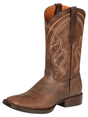 Men's Genuine Leather Classic Western Cowboy Boots 'El General' Brown 44860 - BELLEZA'S - Men's Genuine Leather Classic Western Cowboy Boots 'El General' Brown 44860 - Men's Boot - 44860 6