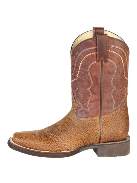Men's Genuine Leather Classic Western Rodeo Cowboy Boots 'El General' Honey 43012 - BELLEZA'S - Men's Genuine Leather Classic Western Rodeo Cowboy Boots 'El General' Honey 43012 - Men's Boot - 04301201