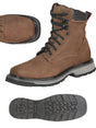 Men's Genuine Leather Lace - Up Soft Toe Full Welt Work Shoe 'El General' Tabacco 51270 - BELLEZA'S - Men's Genuine Leather Lace - Up Soft Toe Full Welt Work Shoe 'El General' Tabacco 51270 - Men's Work Shoes - 05127001