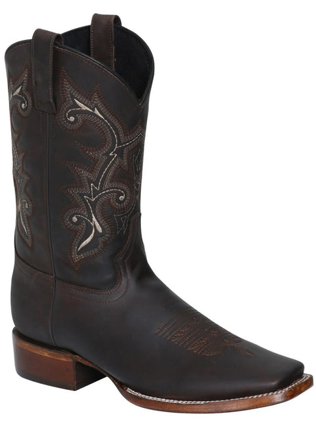 Men's Genuine Leather Western Cowboy Rodeo Boots 'El Señor de los Cielos' 124067 - BELLEZA'S - Men's Genuine Leather Western Cowboy Rodeo Boots 'El Señor de los Cielos' 124067 - Men's Boot - 12406701