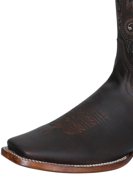 Men's Genuine Leather Western Cowboy Rodeo Boots 'El Señor de los Cielos' 124067 - BELLEZA'S - Men's Genuine Leather Western Cowboy Rodeo Boots 'El Señor de los Cielos' 124067 - Men's Boot - 12406701