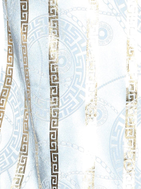 Men's Grey/Gold Printed Long Sleeve Western Shirt 'El Señor de los Cielos' 44578 - BELLEZA'S - Men's Grey/Gold Printed Long Sleeve Western Shirt 'El Señor de los Cielos' 44578 - Men's Shirt - 04457801