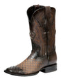 Men's Rodeo Boots - El General Pull - Up Leather - Gray 45172 - BELLEZA'S - Men's Rodeo Boots - El General Pull - Up Leather - Gray 45172 - CABALLERO - 04517201