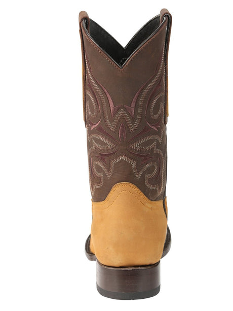Men’s Rodeo Cowboy Boots Genuine Leather El General Papaya 45526 - BELLEZA'S - Men’s Rodeo Cowboy Boots Genuine Leather El General Papaya 45526 - Men's Boot - 04552601