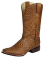 Men's Rodeo Cowboy Boots Petatillo Leather El General Color Orix 45439 - BELLEZA'S - Men's Rodeo Cowboy Boots Petatillo Leather El General Color Orix 45439 - Men's Boot - 04543901