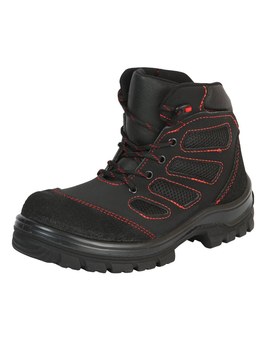 Men's Work Shoes Shock Absorber Safety Boot With Shoelaces 45280 - BELLEZA'S - Men's Work Shoes Shock Absorber Safety Boot With Shoelaces 45280 - Men's Work Shoes - 04528001