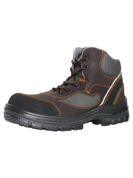 Men's Work Shoes Shock Absorber Safety Boot With Shoelaces Crucero 45281 - BELLEZA'S - Men's Work Shoes Shock Absorber Safety Boot With Shoelaces Crucero 45281 - Men's Work Shoes - 04528101