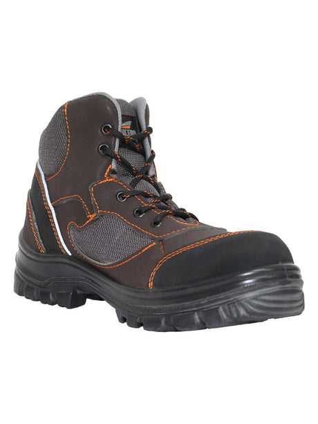 Men's Work Shoes Shock Absorber Safety Boot With Shoelaces Crucero 45281 - BELLEZA'S - Men's Work Shoes Shock Absorber Safety Boot With Shoelaces Crucero 45281 - Men's Work Shoes - 04528101
