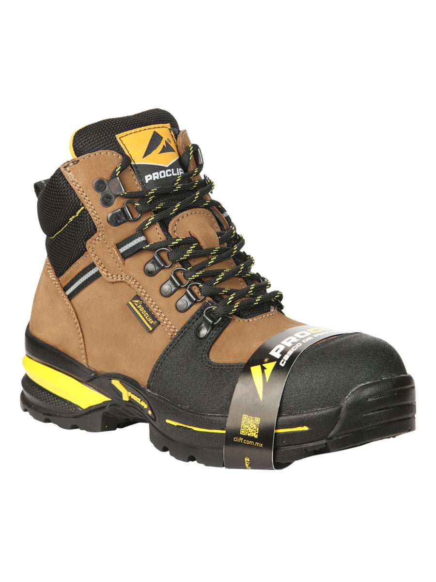 Men’s Work Shoes With Laces And Toe Cap Procliff Nobuck Maple 45286 - BELLEZA'S - Men’s Work Shoes With Laces And Toe Cap Procliff Nobuck Maple 45286 - Men's Work Shoes - 04528601