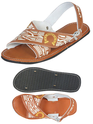 Mexican Artisanal Sandals 50% Leather, 50% Synthetic Natural 603789 - BELLEZA'S - Mexican Artisanal Sandals 50% Leather, 50% Synthetic Natural 603789 - CABALLERO - 60378901