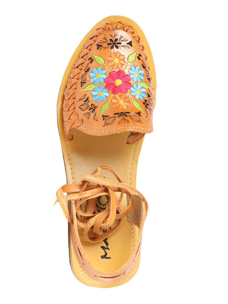 Mexican Artisanal Sandals Leather Honey 604020 - BELLEZA'S - Mexican Artisanal Sandals Leather Honey 604020 - DAMA - 60402001