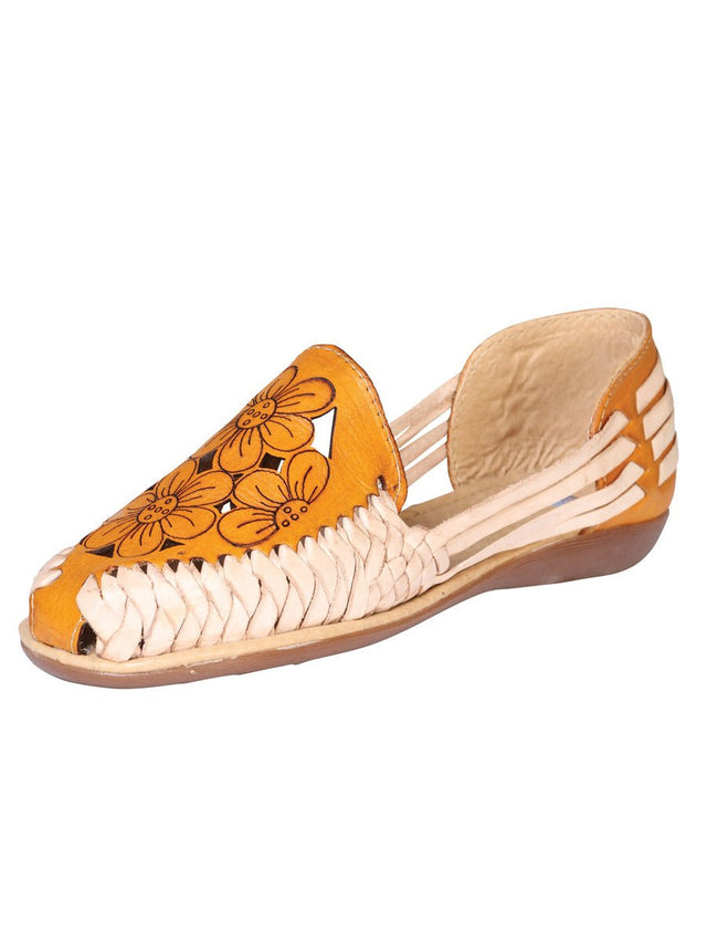 Mexican Artisanal Sandals Leather Natural 602364 - BELLEZA'S - Mexican Artisanal Sandals Leather Natural 602364 - DAMA - 60236401