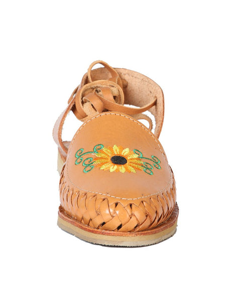 Mexican Artisanal Sandals Leather Tan 603920 - BELLEZA'S - Mexican Artisanal Sandals Leather Tan 603920 - DAMA - 60392001
