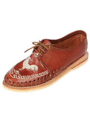 Mexican Artisanal Shoes Leather Honey/Brown 603357 - BELLEZA'S - Mexican Artisanal Shoes Leather Honey/Brown 603357 - CABALLERO - 60335701