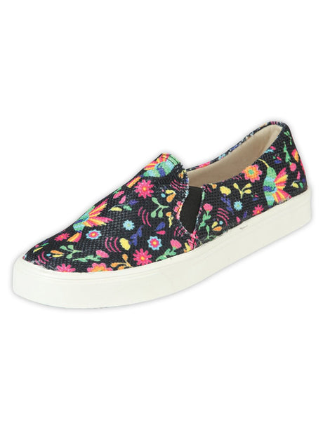 Mexican Artisanal Yute Tennis 50% Cotton, 50% Polyester Multicolor 604006 - BELLEZA'S - Mexican Artisanal Yute Tennis 50% Cotton, 50% Polyester Multicolor 604006 - DAMA - 60400601