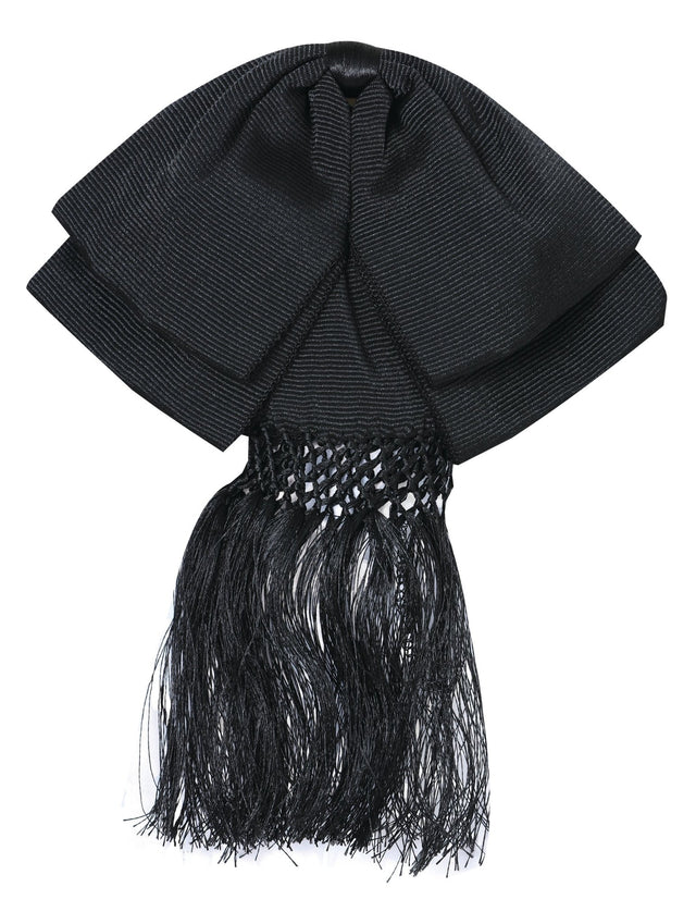Mexican Charro Bow Tie 85% Articela, 15% Polyester Black 601320 - BELLEZA'S - Mexican Charro Bow Tie 85% Articela, 15% Polyester Black 601320 - UNISEX - 60132001
