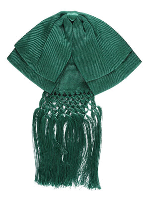 Mexican Charro Bow Tie 85% Articela, 15% Polyester Green 601479 - BELLEZA'S - Mexican Charro Bow Tie 85% Articela, 15% Polyester Green 601479 - UNISEX - 60147901