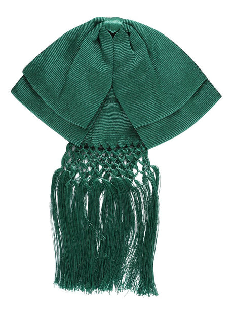 Mexican Charro Bow Tie 85% Articela, 15% Polyester Green 601479 - BELLEZA'S - Mexican Charro Bow Tie 85% Articela, 15% Polyester Green 601479 - UNISEX - 60147901